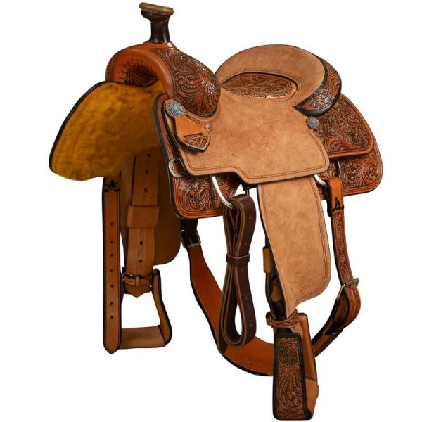 Half Carved Roper Saddle